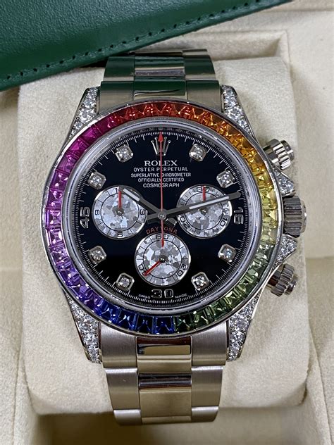 rolex watches daytona rainbow|Rolex rainbow daytona original price.